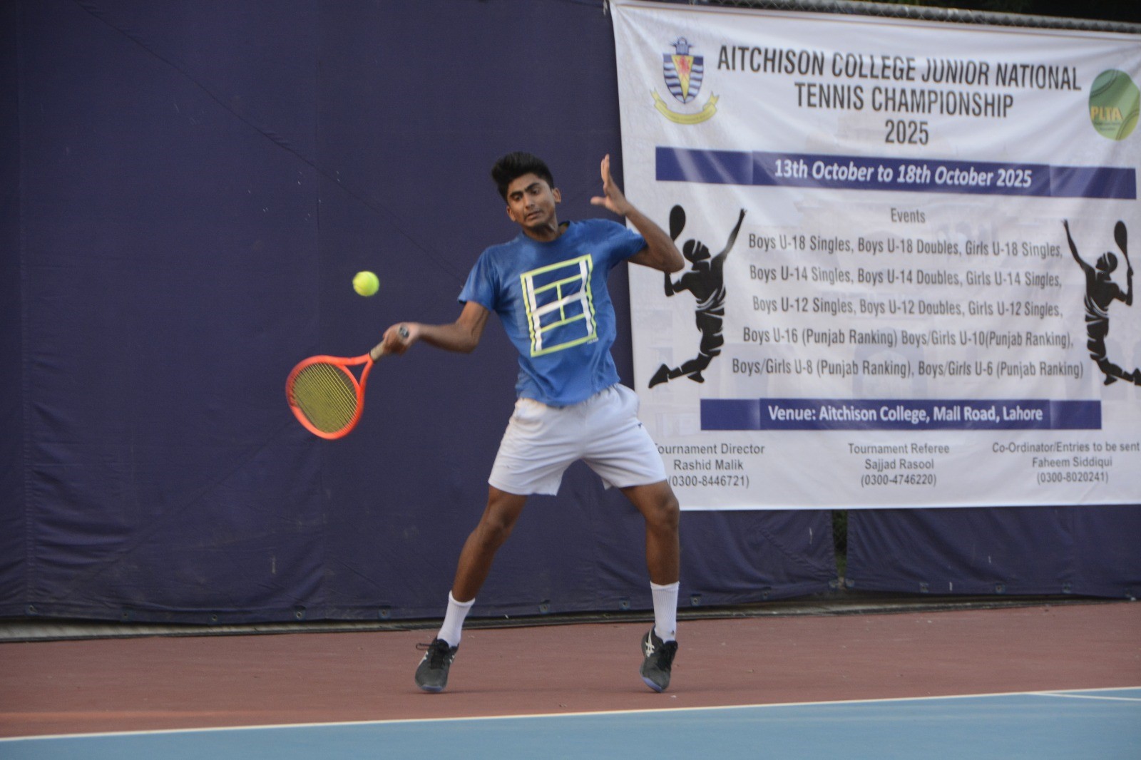 Aitchison College Junior National Tennis Championship sees thrilling pre-quarterfinal action