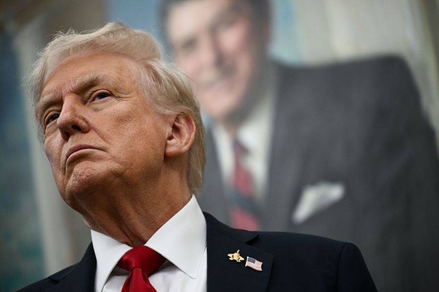 Trump rules out 2028 vice presidency, hints at third term desire