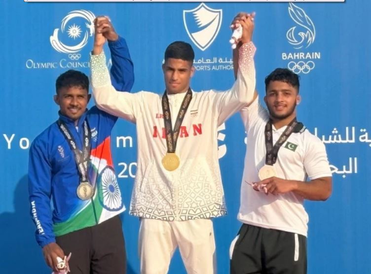 Hassan Ali earns wrestling bronze for Pakistan at Asian Youth Games