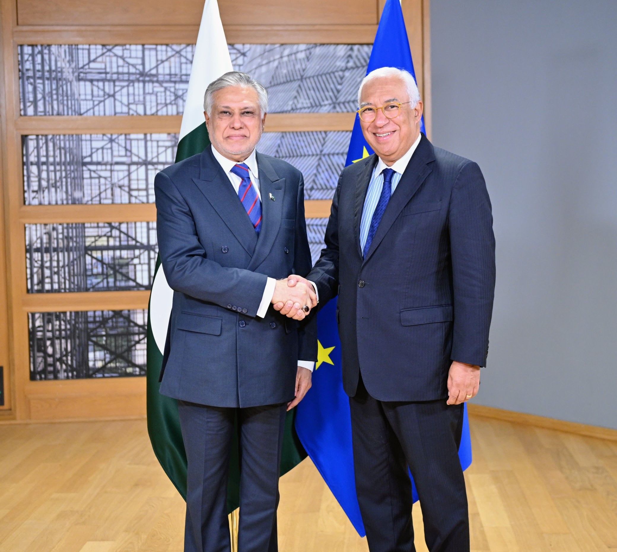 Deputy PM Dar engages EU leadership on GSP+, trade and strategic partnerships