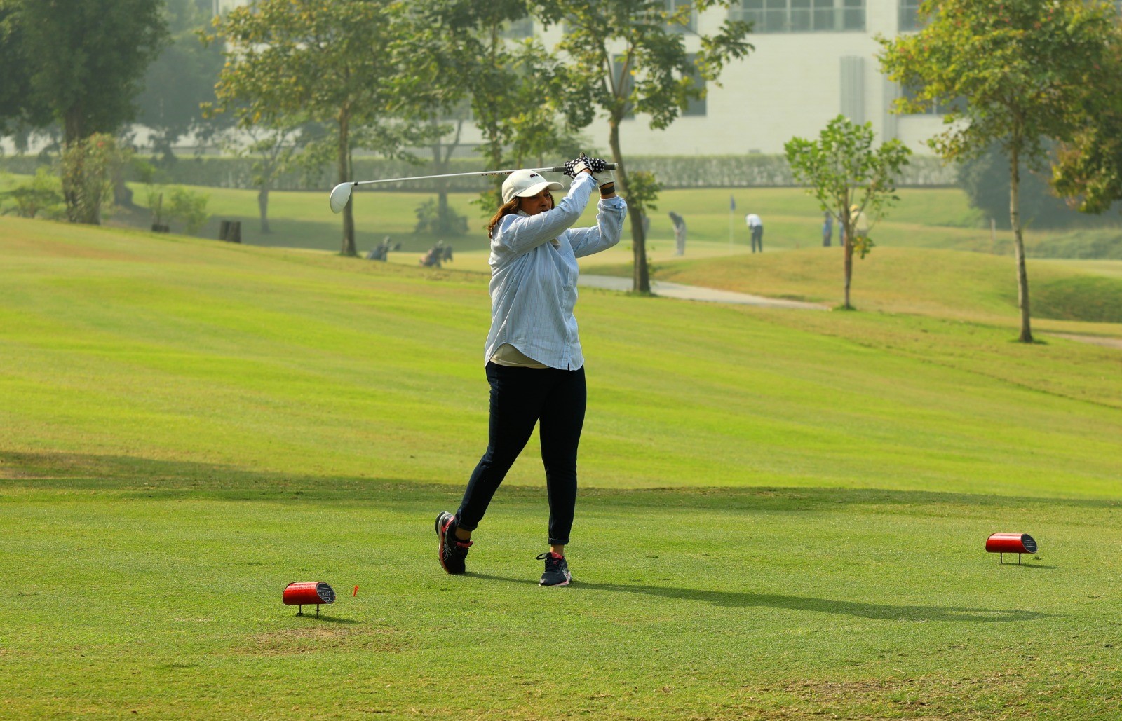 Ladies deliver strong performances as HMS Ch Amateur Golf Cup kicks off