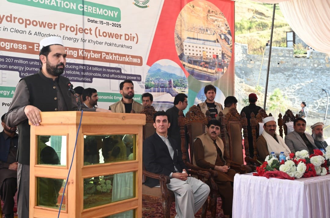 CM Afridi opens Kotu Hydropower project, saying KP’s first dedicated transmission line in making