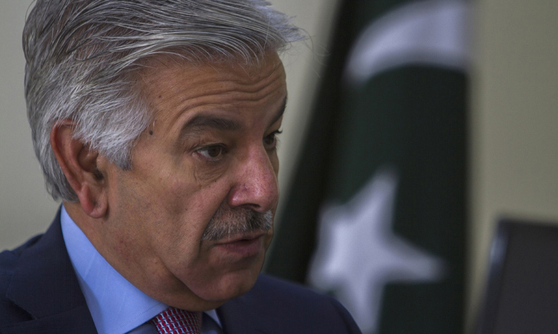 India trying to keep Pakistan engaged on two fronts: Kh Asif