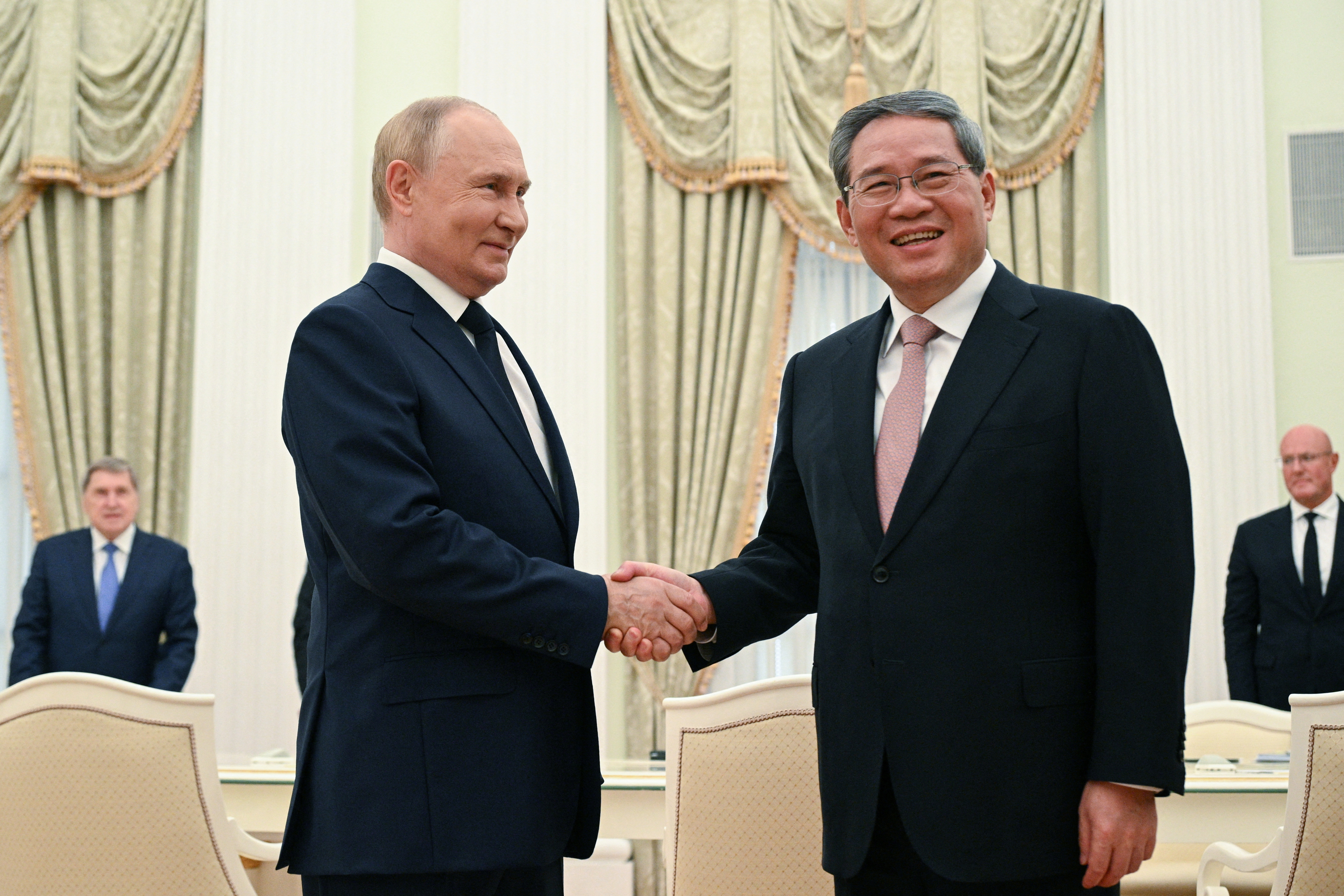 Chinese premier says determination to develop mutually beneficial cooperation with Russia consistent