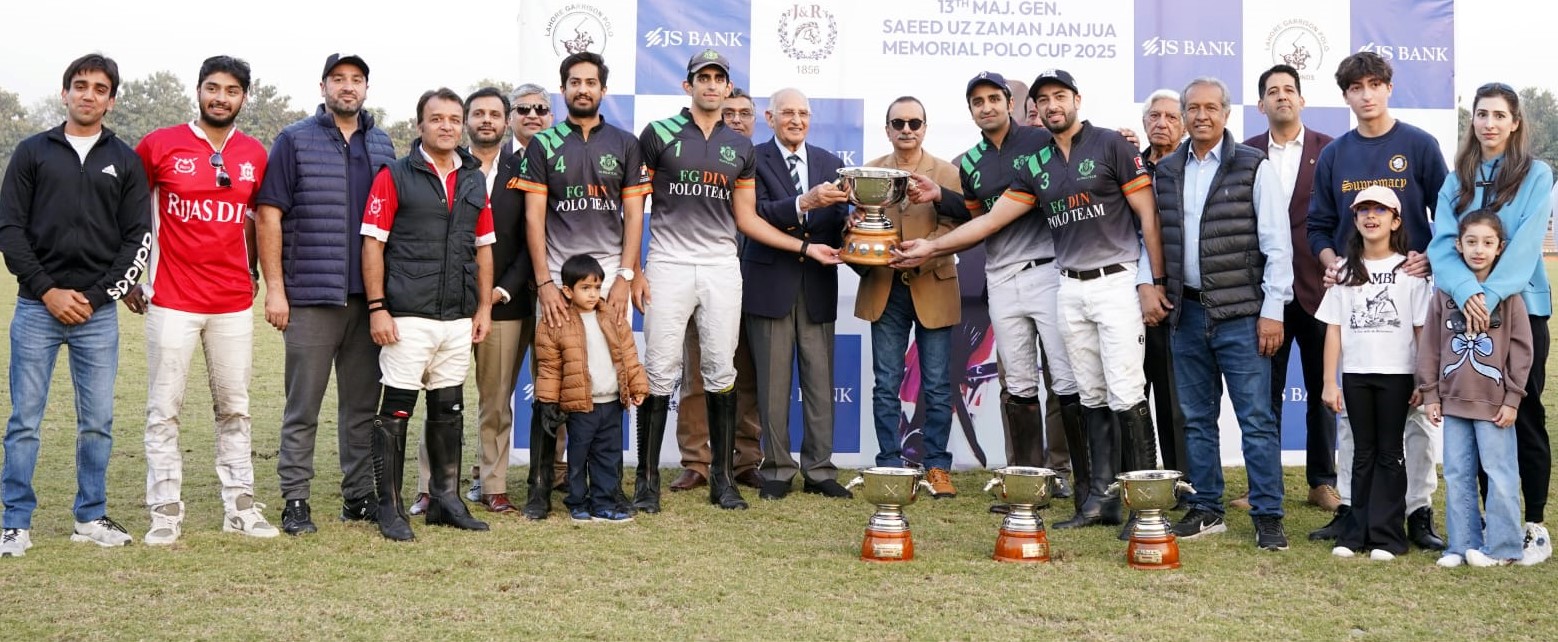Hamza shines as FG/Din claim Maj Gen Saeeduz Zaman Janjua Memorial Polo Cup title