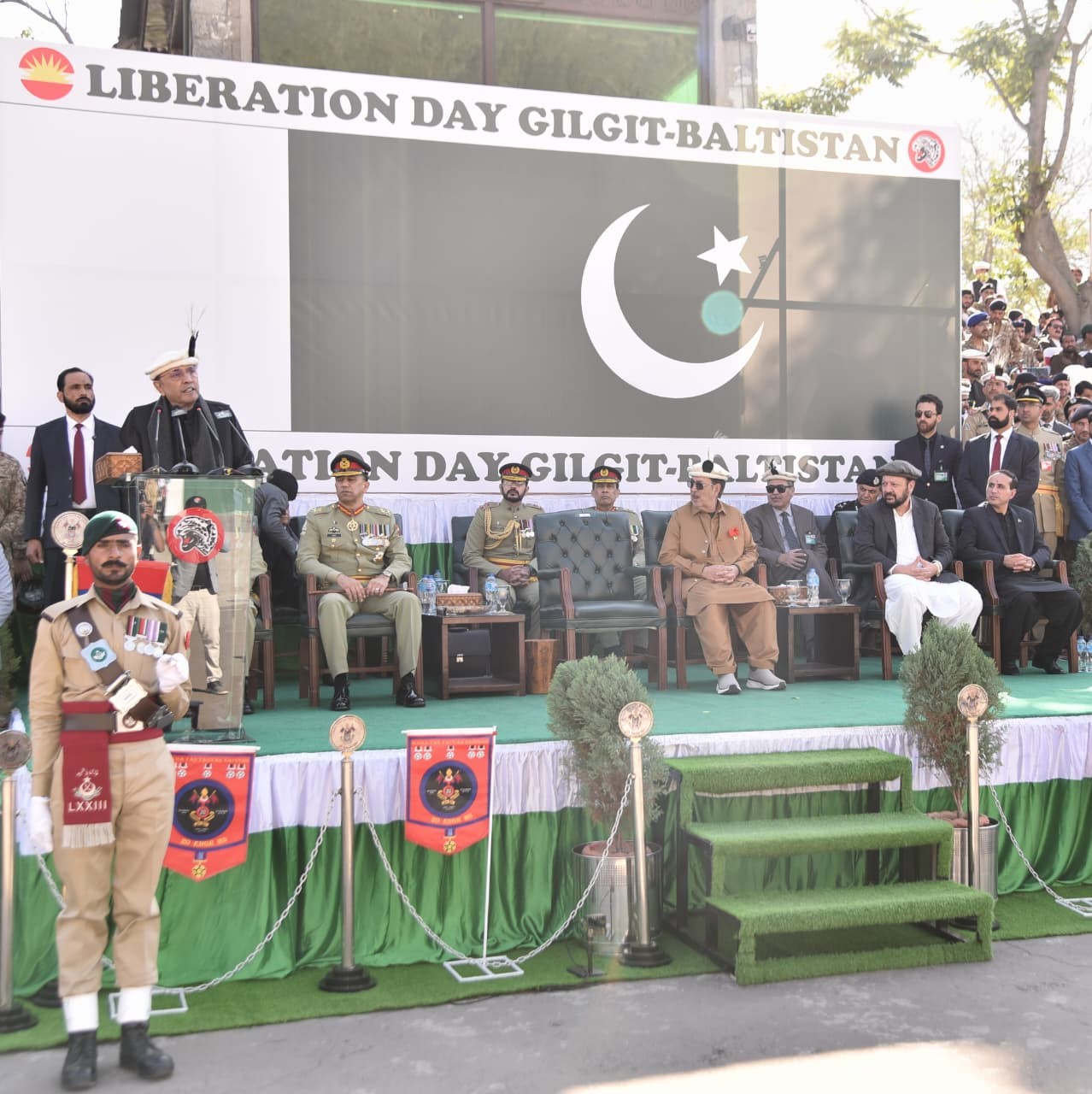 President eulogises GB’s sacrifices, calls for turning region into model of development, equality