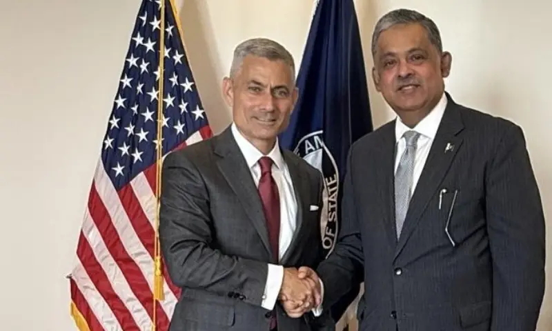 Pak envoy, US official discuss steps to deepen bilateral ties