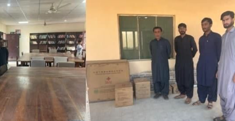 China aid brings solar power to Ormara’s Ghaus Bahar Library