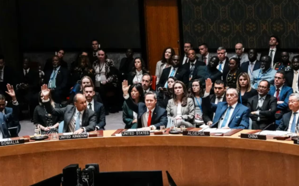 UNSC adopts US resolution endorsing Trump’s Gaza peace plan