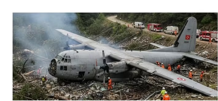 Turkish military cargo plane crashes in Georgia, casualties reported