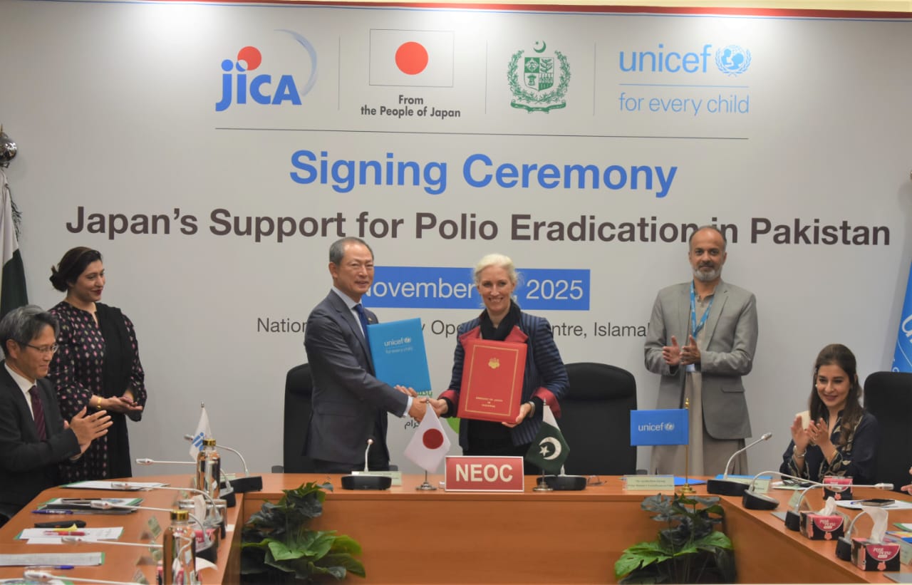 Japan announces $3.5m grant to help Pakistan secure over 24m oral polio vaccine doses