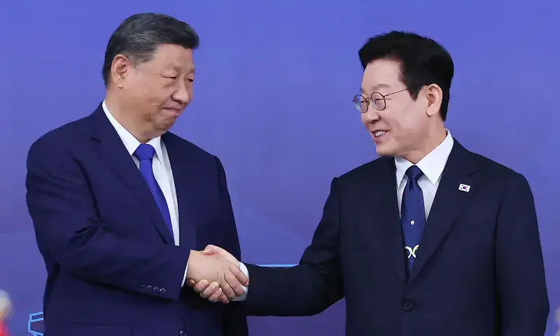 Xi says China willing to work with S. Korea for steady development of strategic cooperative partnership