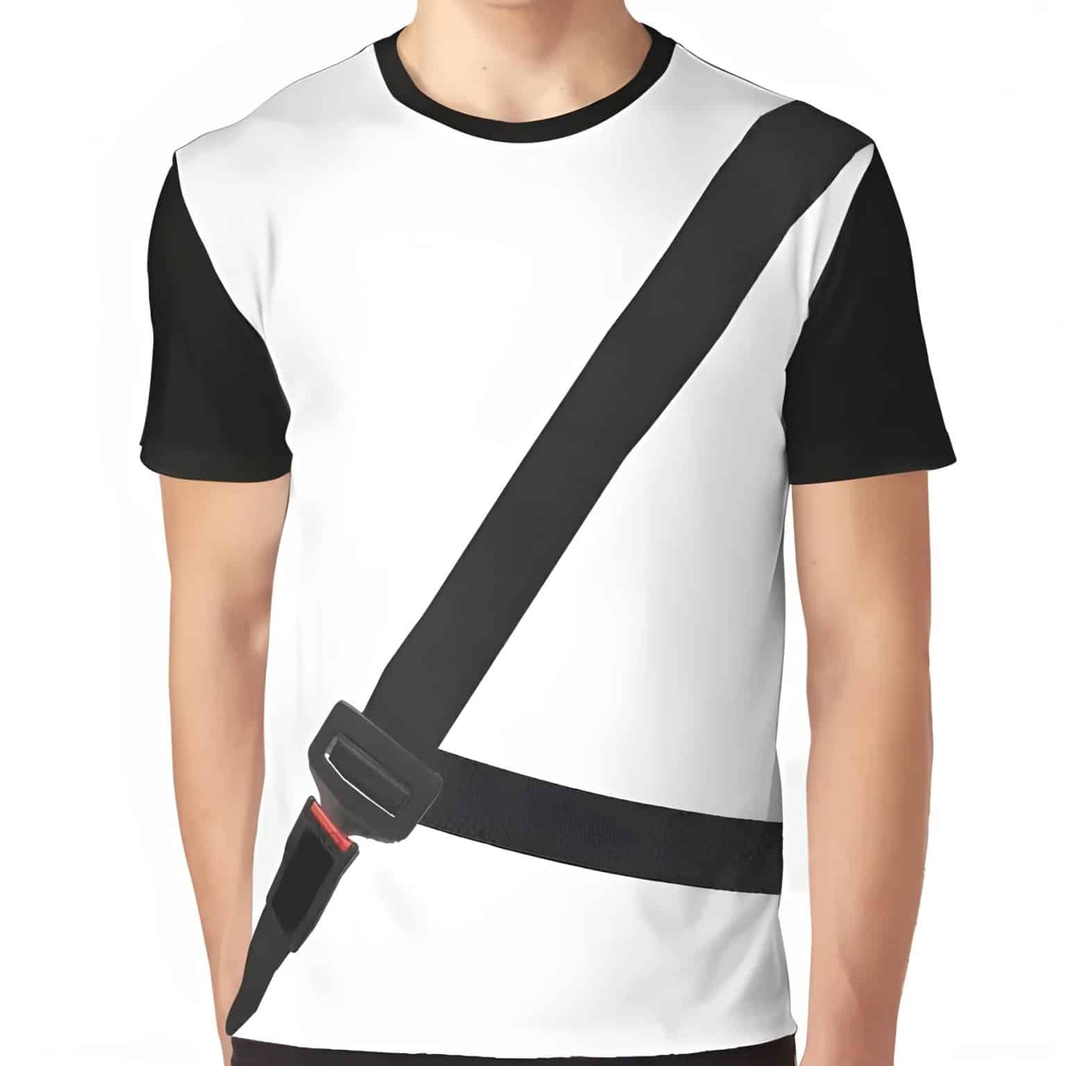 Seatbelt T-shirt becomes a viral sensation after e-challan rollout in major cities
