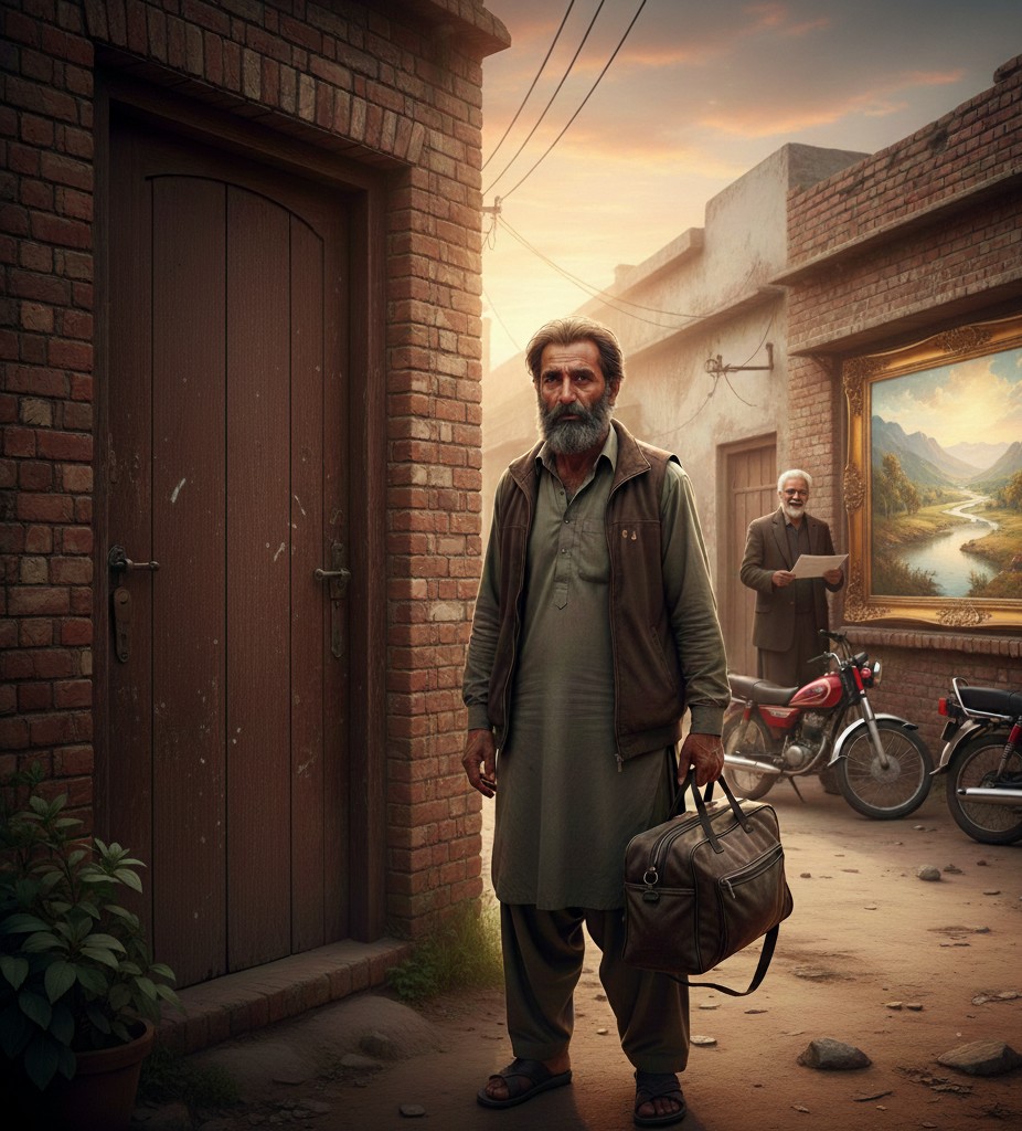 Pakistani man returns home after four years to find family declared him dead to seize property