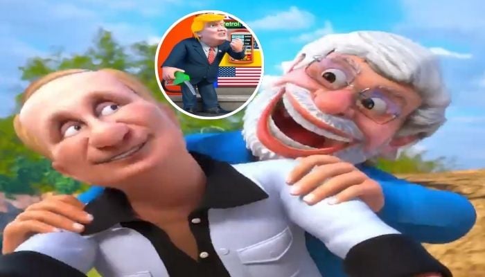 India mocks Trump in viral Modi-Putin cartoon video