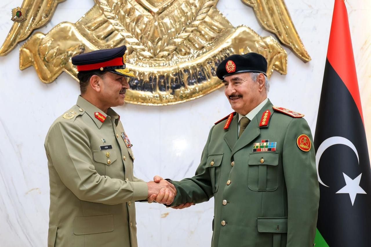 CDF Field Marshal Munir reaffirms commitment to strengthening defence ties with Libya