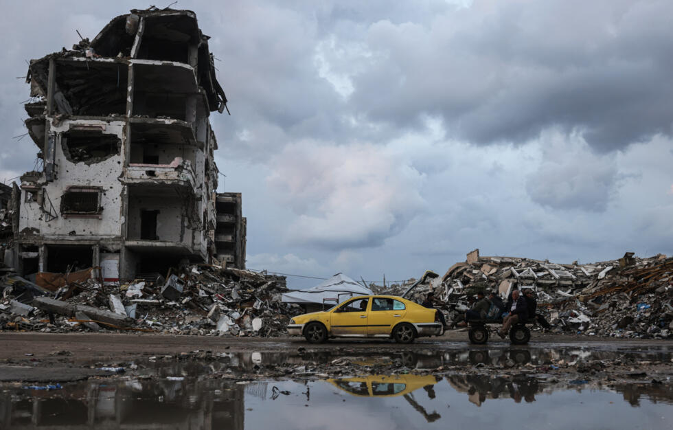 Gaza civil defence says 13 dead as heavy rains batter territory