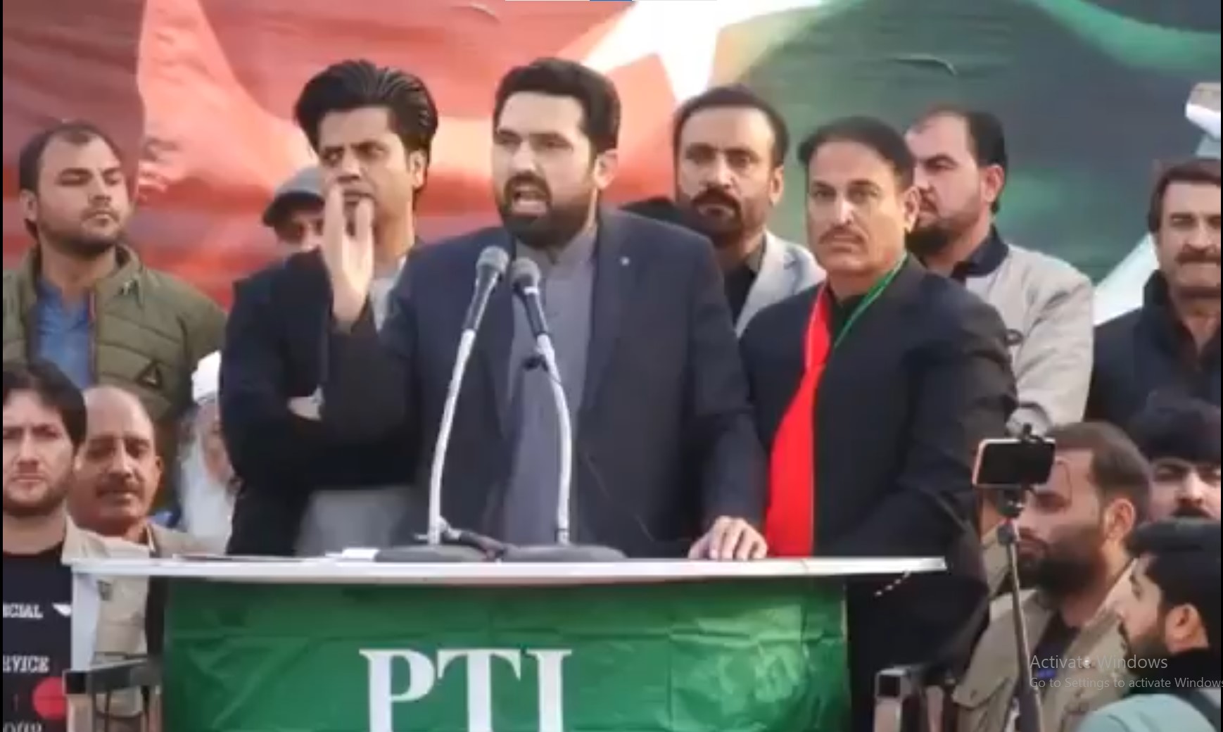 CM Afridi asks PTI workers to ‘be ready’ for reclaiming ‘Haqiqi Azadi’ at Kohat rally