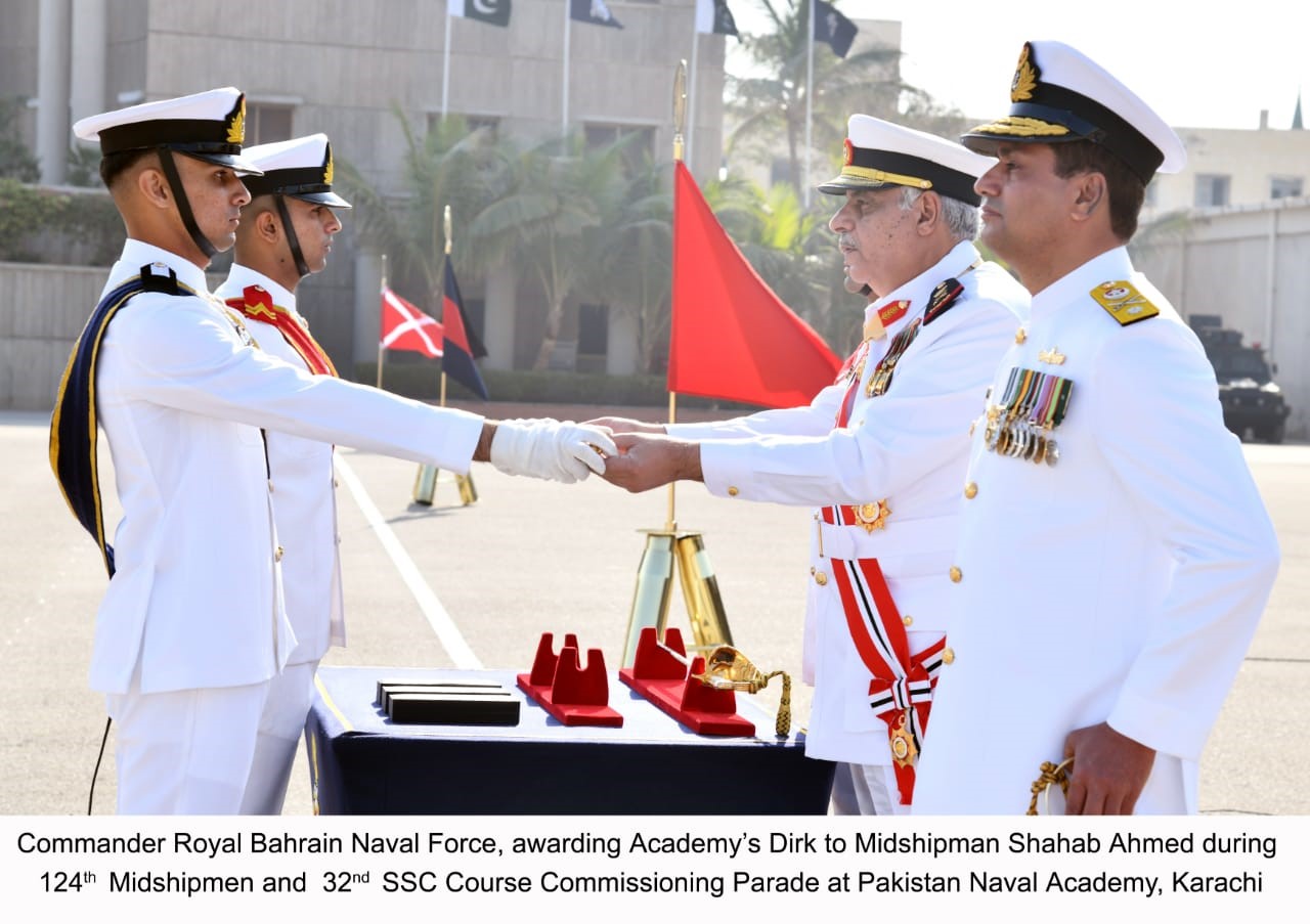 Pakistan Navy commissions 124 officers at PNA Parade