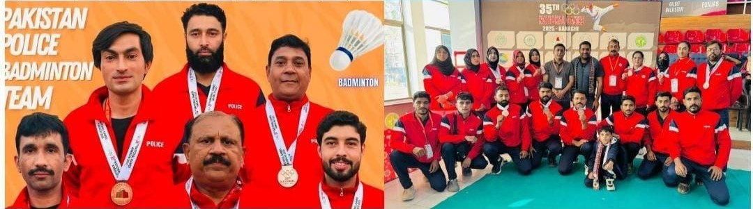 Pakistan Police shines at 35th National Games with 30-medal haul