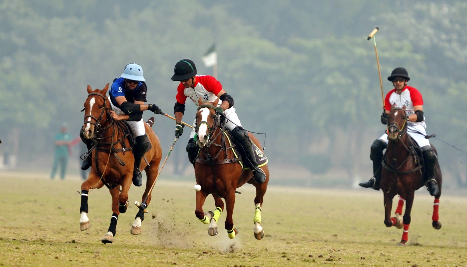 FG/Asean and Newage/SQ Seagold qualify for main final of 13th Corps Commander Polo Cup