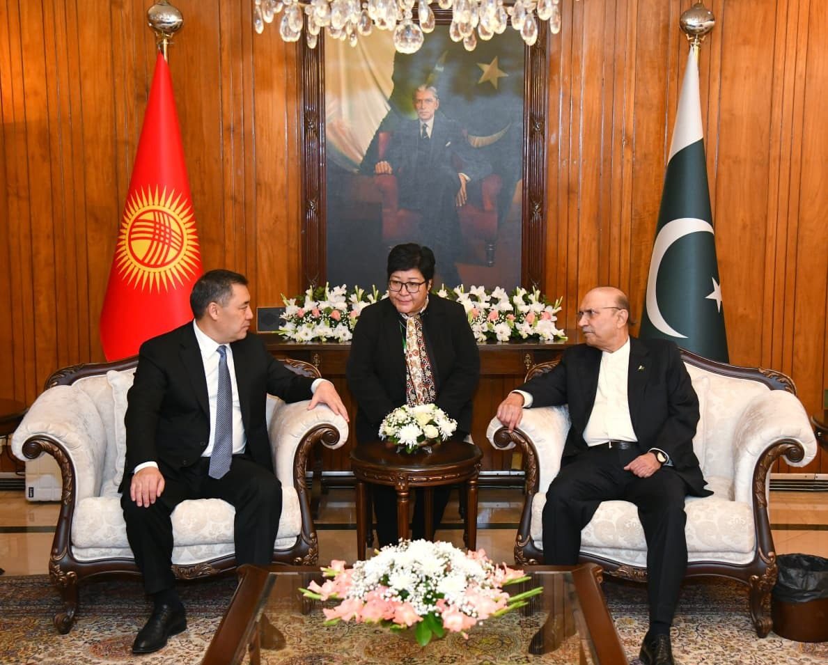 President Zardari, Zhaparov agree to inject new momentum in Pakistan-Kyrgyz ties