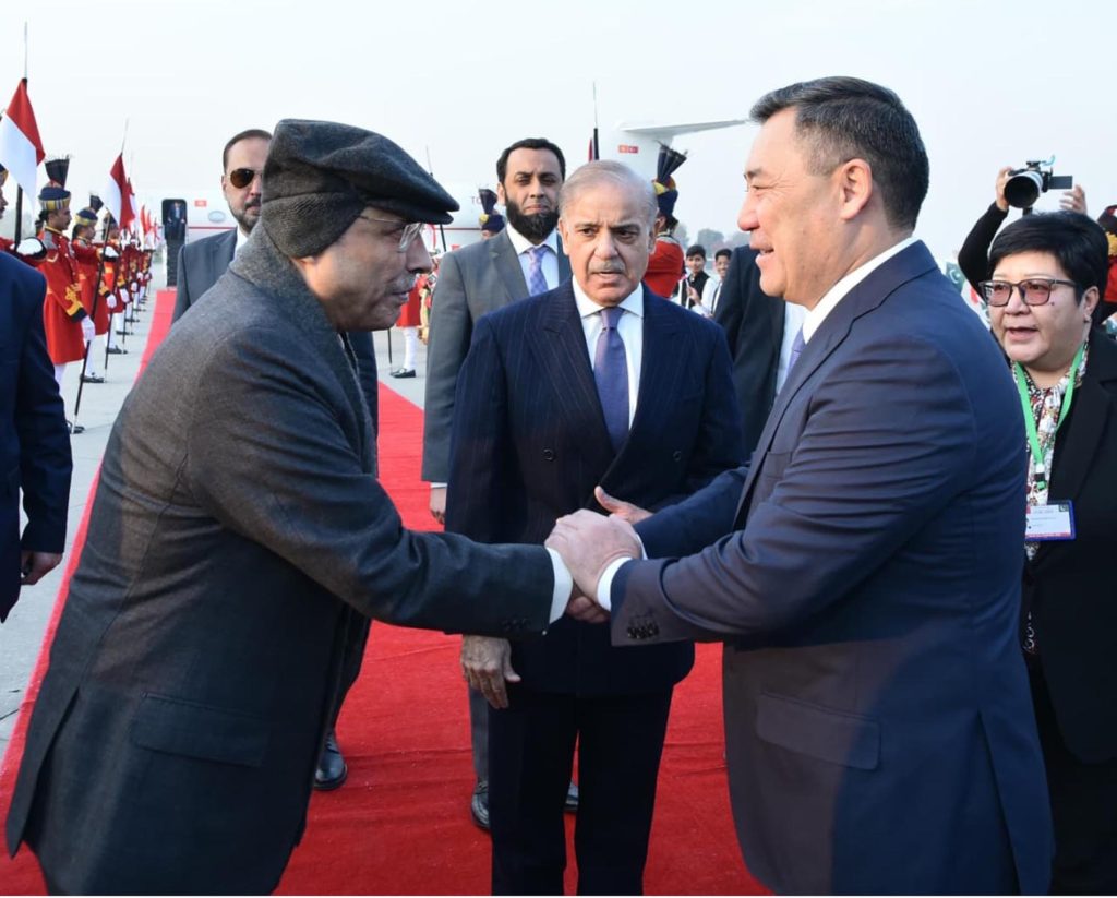 Kyrgyz President arrives on historic visit with trade boost, CASA-1000 and connectivity on agenda