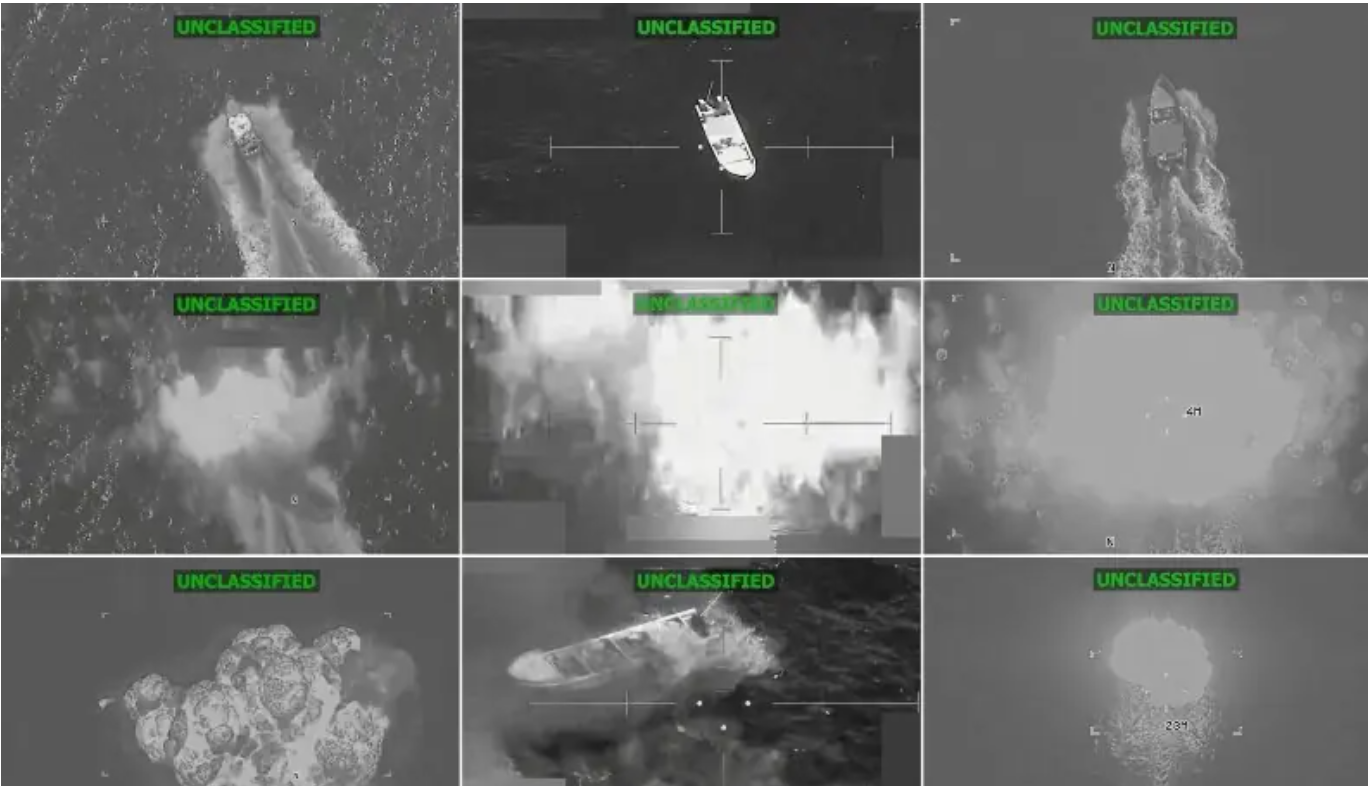 US military says strikes on 3 vessels in eastern Pacific kill 8