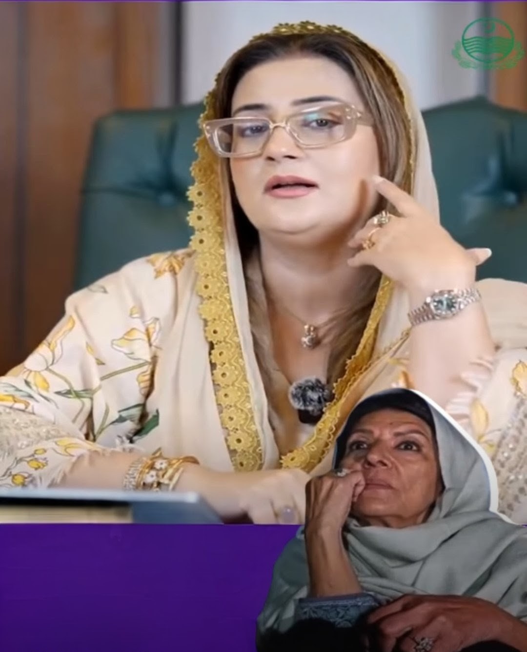 Azma Bukhari mocks Aleema Khan for dressing up and flaunting diamond ring during visit to Imran Khan