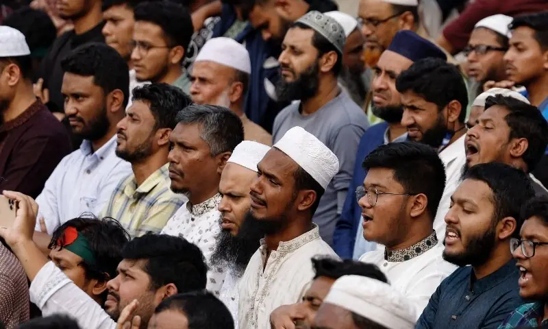 Bangladesh holds state funeral for slain youth leader amid tight security