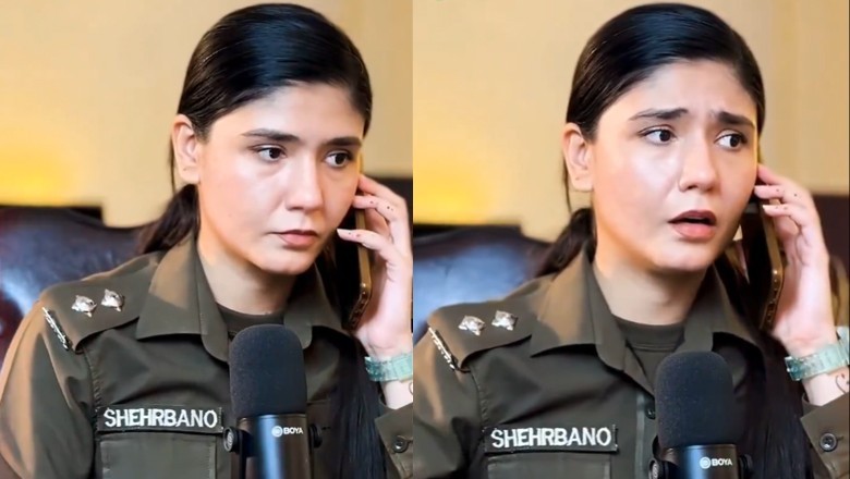 ASP Shehrbano Naqvi leaves podcast midway after 'SHO's calls to inform about a murder'. Video goes viral