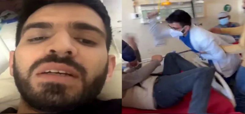 Doctor beats up patient who was struggling to breathe for shocking reason