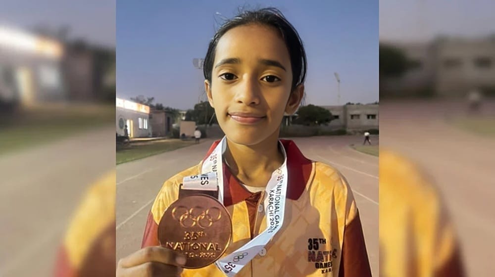 Nine-year-old wins bronze in 10,000m at National Games