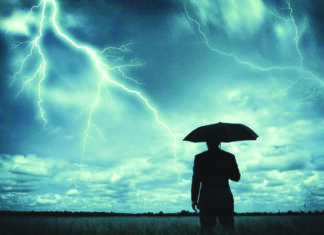 Calm at the eye of the storm