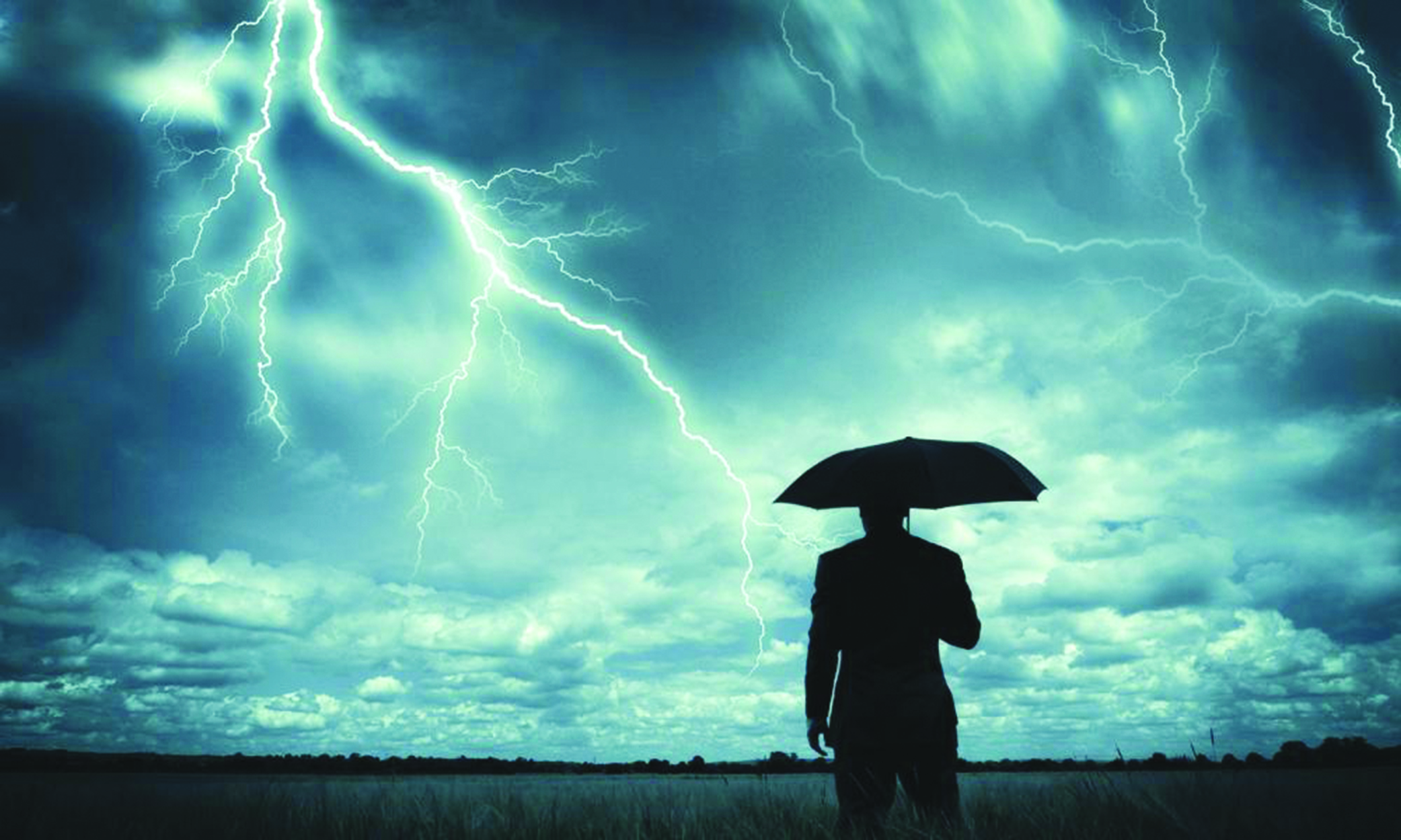 Calm at the eye of the storm