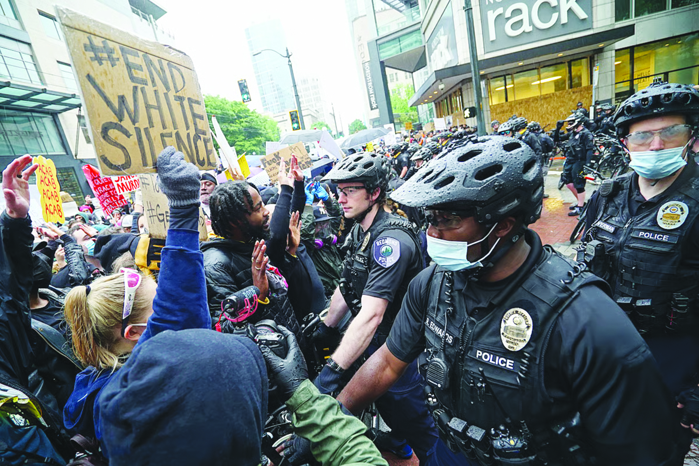 A tale of two protests