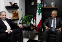 Iran foreign minister holds wide-ranging talks in Lebanon