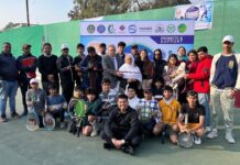 4th Ch Nazir Ahmad Memorial Junior Tennis Championship gets underway