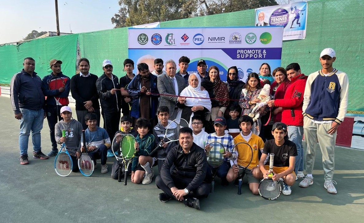 4th Ch Nazir Ahmad Memorial Junior Tennis Championship gets underway