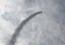 Pakistan Navy test fires surface-to-air missile in Arabian Sea