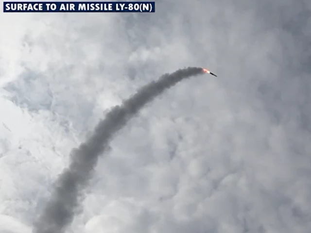 Pakistan Navy test fires surface-to-air missile in Arabian Sea