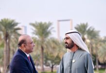 President Zardari, UAE vice president pledge stronger economic, trade and investment ties