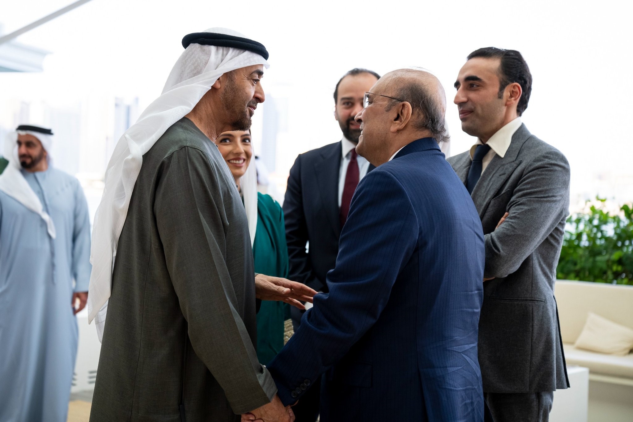 President Zardari meets UAE counterpart, pledges to deepen bilateral strategic, economic ties