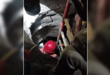 Three arrested over mother and infant’s death from falling into open sewer in Lahore