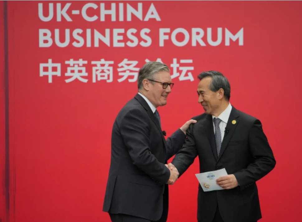 Trump says UK-China trade ‘very dangerous’ as Starmer courts Beijing