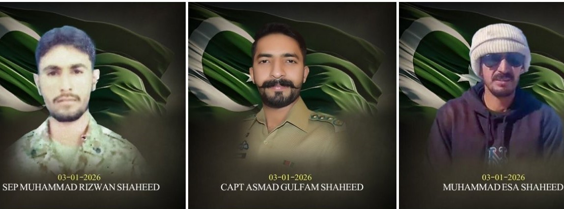 Army Captain, soldier martyred in Gilgit-Baltistan snow clearance operation