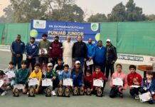 Muaz clinches triple crown at Dr Zia Pharmaceuticals Punjab Junior Tennis