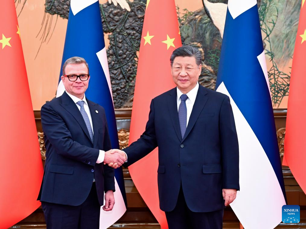Xi urges Finnish firms to ‘dive into’ Chinese market, seeks deeper bilateral cooperation