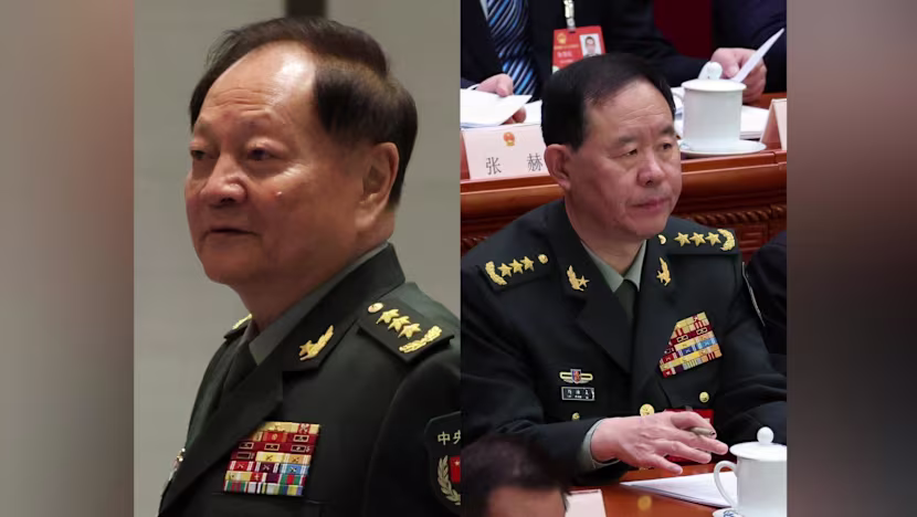 China's defense ministry places top military chiefs under investigation in rare CMC shake‑up