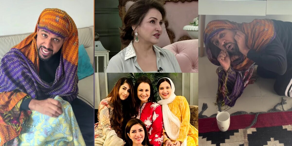 Ali Gul Pir parodies Saba Faisal’s viral 'susral' remarks